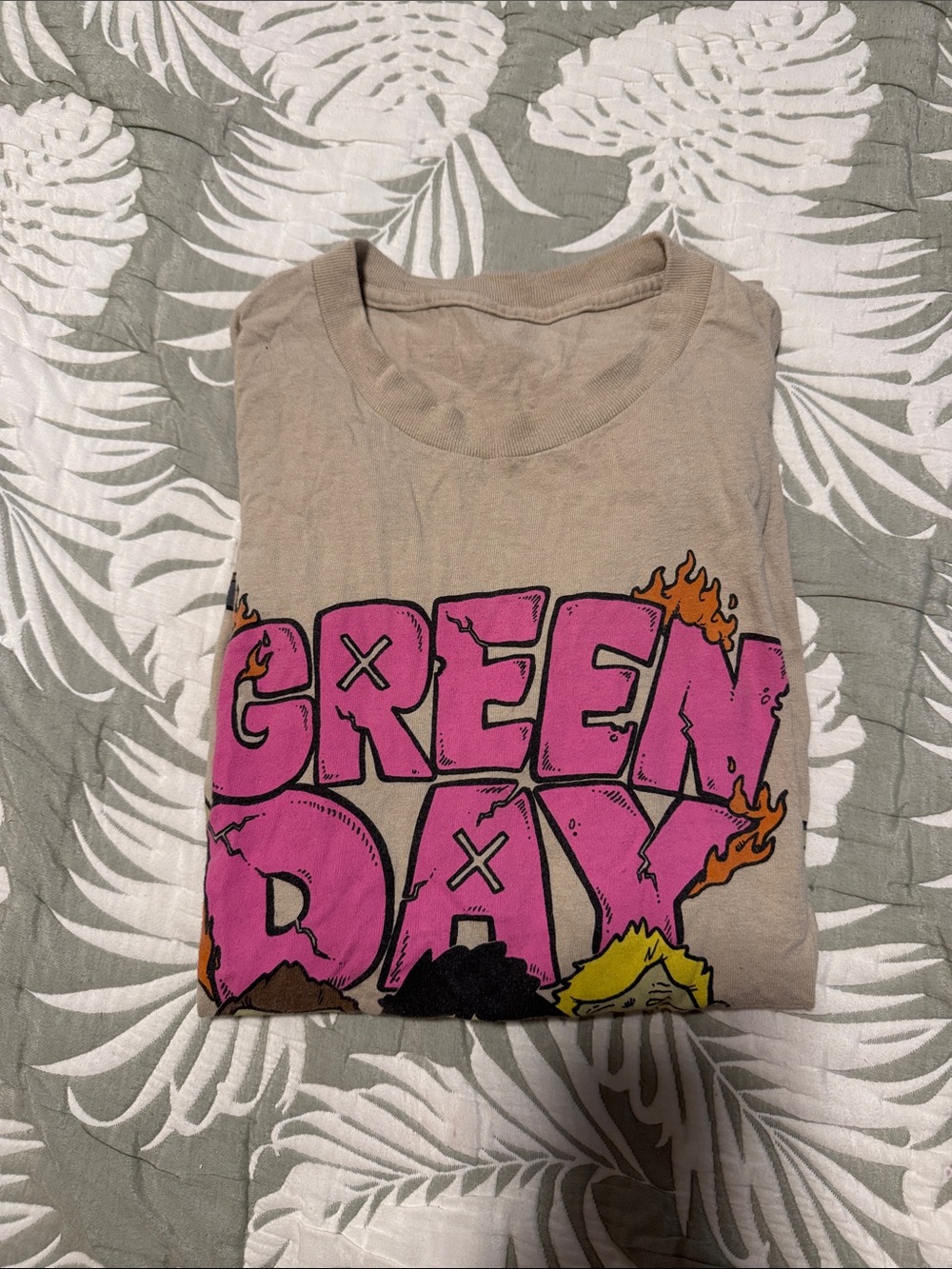 Vintage Oversized Green Day Zombie Tee - Picture 2 of 2
